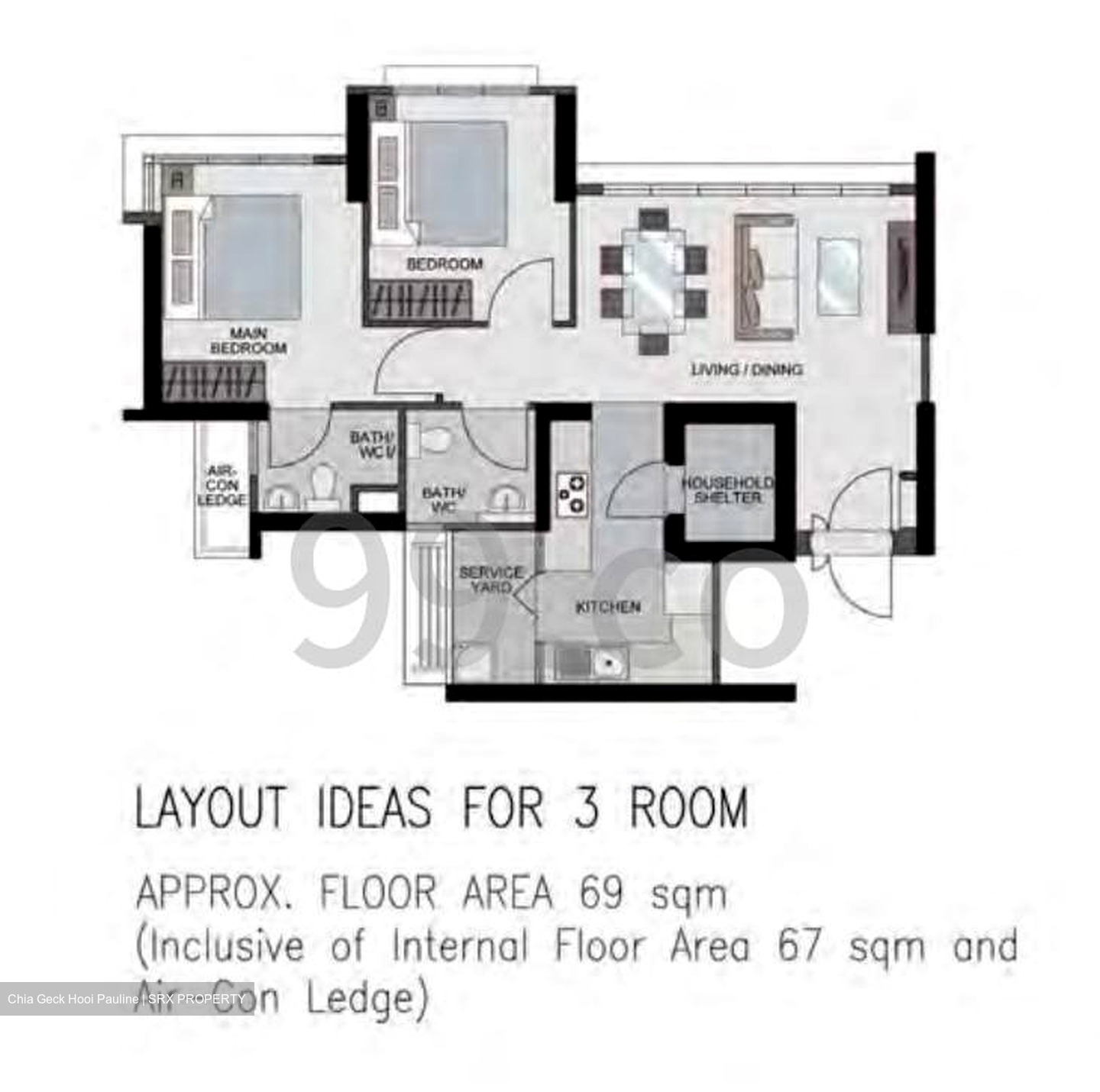 Blk 440A Clementi Cascadia (Clementi), HDB 3 Rooms #579550621